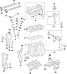 Genuine Mazda Bearing Set PEY1-11-SH0. Fixed Price $99.27.