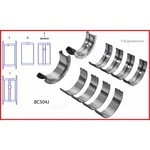 Enginetech Main Bearings BC504JSTD; Standard. Fixed Price $62.40.
