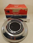 New Vintage N.o.s. Atlas #28 Non-vented Gas Cap 671028 Black Center Car Parts. Fixed Price $18.80.