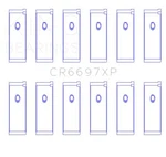 King CR6697XP0.25 Fits Nissan RB25/RB26 (0.25MM) Performance Rod Bearing Set. Fixed Price $71.59.