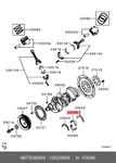 Genuine Oe Bearing Crankshaft Upper 1052A899 For Mitsubishi 1052-A899. Fixed Price $11.46.