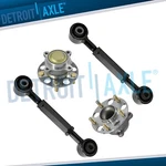 Rear Wheel Hub Bearings Upper Forward Control Arms 2013-15 Honda Accord Gas. Fixed Price $183.14.