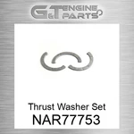 (AR77753 NAR77753) Thrust Washer Set Reliance Power (new Aftermarket). Fixed Price $39.05.