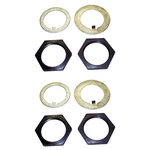 Crown A867K Front Spindle Washers & Hex Nuts Retainer Bearing Kit Set 8PCS. Fixed Price $30.95.