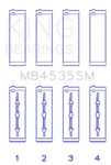 King Engine Crankshaft Main Bearing Set - Fits Mercedes Benz 276 DE35. Fixed Price $88.91.