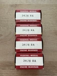 Federal Mogul 3426 Engine Bearings Nos Vintage - Set Of Boxes. Fixed Price $34.99.