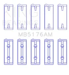 King Engine Crankshaft Main Bearing Set - Fits Mitsubishi 4G93,SOHC. Fixed Price $56.94.