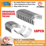 Main Rod Bearings Kit Set For Honda Civic Crx Del Sol 1.6L D16Z6 D16Y D16A. Fixed Price $29.99.