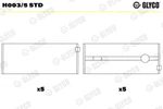 Glyco Main Bearings, Crankshaft H003/5 Std. Fixed Price $56.30.