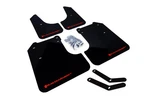 Rally Armor MF6-UR-BLK/GRY Black Mud Flap Grey Logo. Fixed Price $148.50.