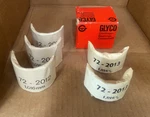 Glyco Engine Main Bearings- H545/5 5M1112, VP818- 040 1.00 Fits Alfa Romeo. Fixed Price $89.95.
