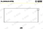 Glyco 71-3442/6 Std Connecting Rod Bearing For Volvo Vw. Fixed Price $48.82.
