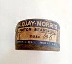 Nos Mcquay-norris Motor Bearings 2836-68. Fixed Price $29.99.