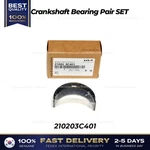 Genuine Crankshaft Bearing Pair Set 210203C401 For Hyundai Kia. Fixed Price $49.00.