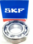 Skf 6207 C3 Deep Groove Ball Bearing, Open Type, No Seals 35X72X17 Mm. Fixed Price $15.36.
