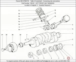 Ferrari Part 100122 Lower Main Half Bearing Shell Standard. Fixed Price $81.00.