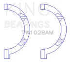 King Engine Bearings TW1028AM Thrust Washer Set For Chrysler Pentastar 3.6L Erb. Fixed Price $22.48.