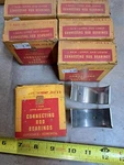 Lot Of 6 Pairs Dpcd Nos .012 Connecting Rod Bearings For 1930'S Plymouth Dodge. Fixed Price $75.00.