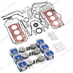 Engine Rebuild Pistons Gaskets Bearings Kit For Porsche Macan Panamera 3.0T V6. Fixed Price $742.50.