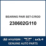 2006-2013 Kia Forte Bearing Pair Set-c/rod Oem New 230602G110. Fixed Price $59.59.